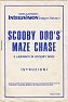Scooby Doo's Maze Chase Manual (Mattel Electronics 4533-0920)