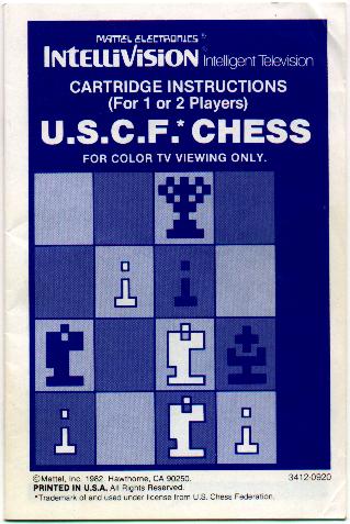Mattel Intellivision: USCF Chess (1981)(Mattel) : Free Download