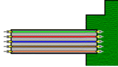 Repaired Ribbon Cable
