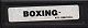 Boxing Label (Intellivision Inc.)