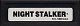 Night Stalker Label (Intellivision Inc.)