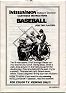 Major League Baseball Manual (Intellivision Inc. 2614-0920-G1)