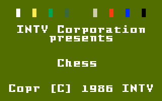 Modifed Chess Title Screen