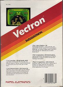 Vectron (back of International box)
