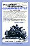 Armor Battle Manual (Mattel Electronics 1121-0920-G1)
