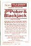 Las Vegas Poker & Blackjack Manual (Sears 3880-0920)
